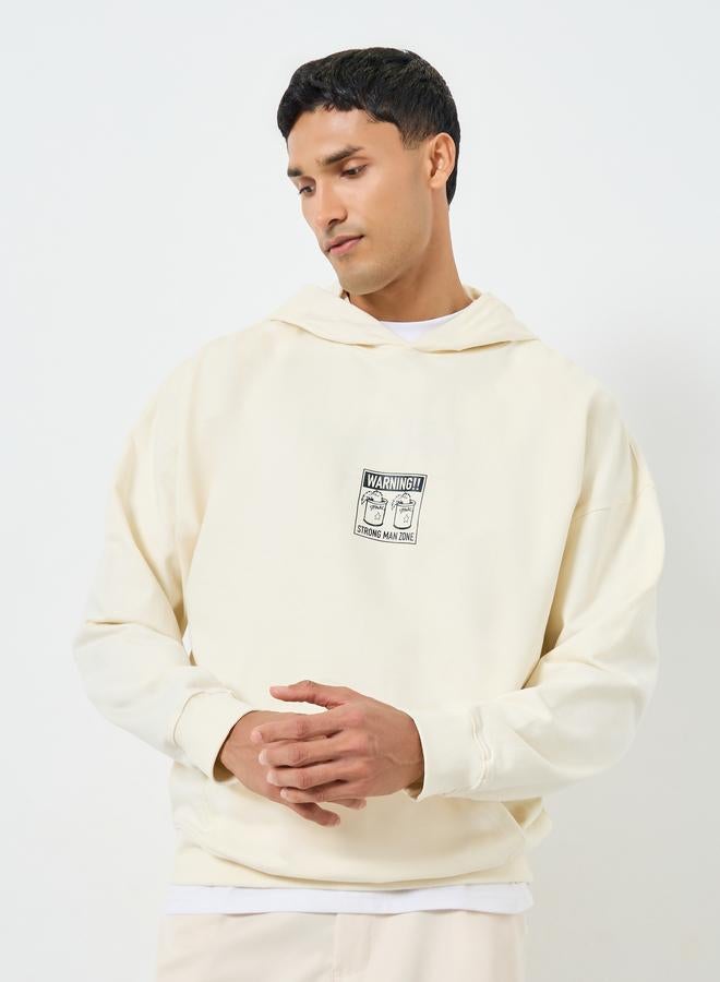 ستايلي هودي بطبعة شخصية باباي بقصة واسعة - Image 3